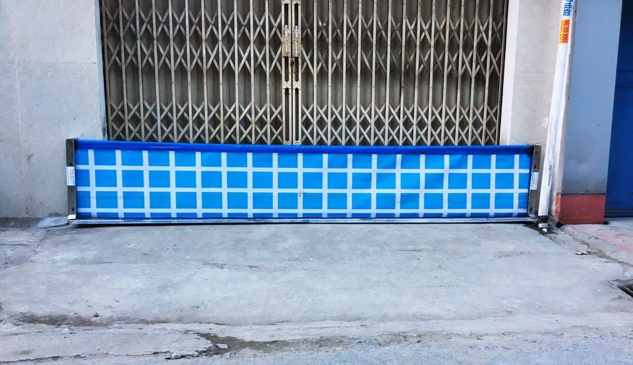 bảo dưỡng cửa chống ngập tấm mềm
