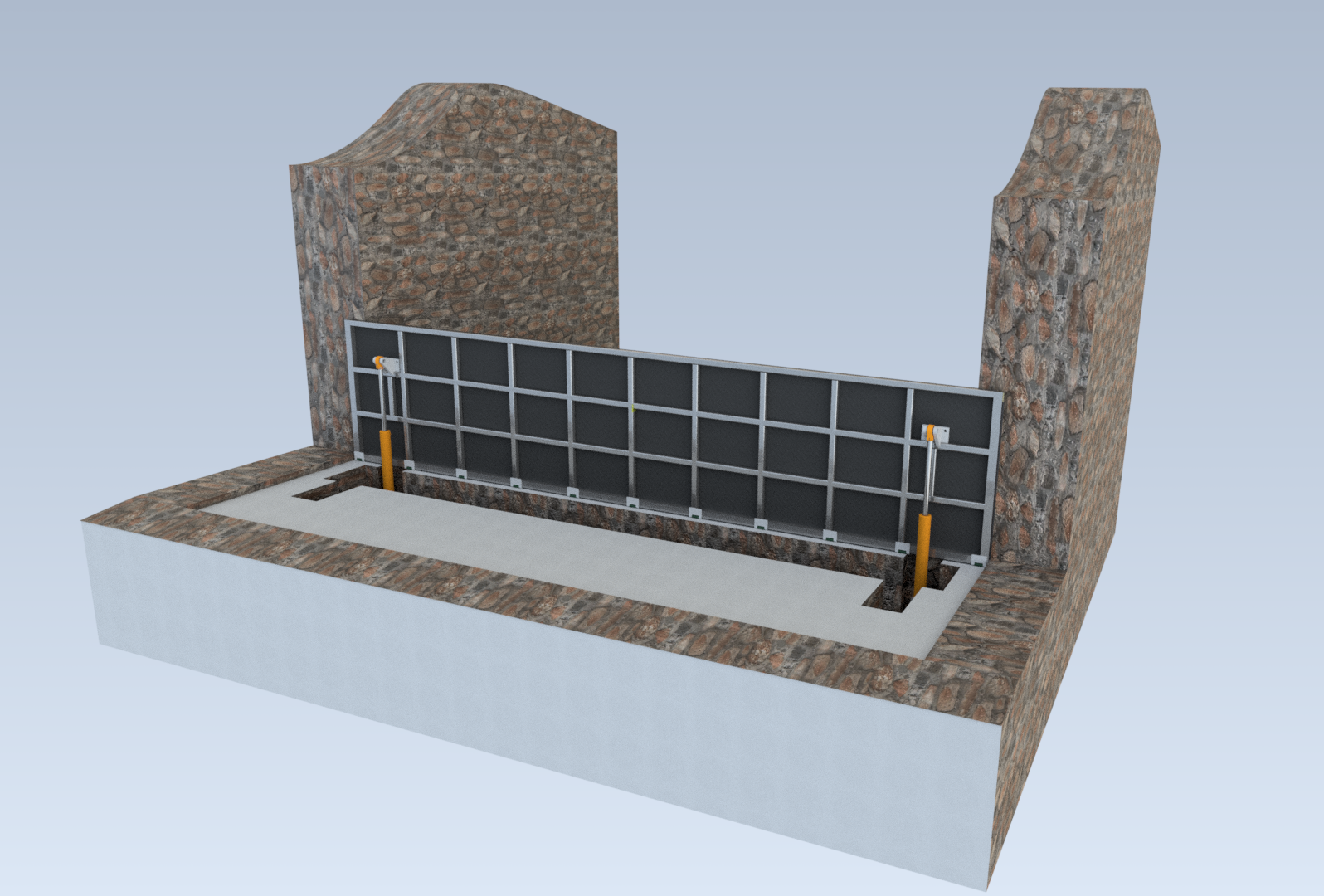 lắp đặt cửa chống ngập thông minh 