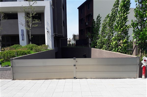 cấu tạo vách ngăn chống ngập lối xuống hầm đi bộ